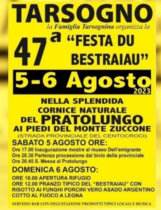 Festa del Bestraiau